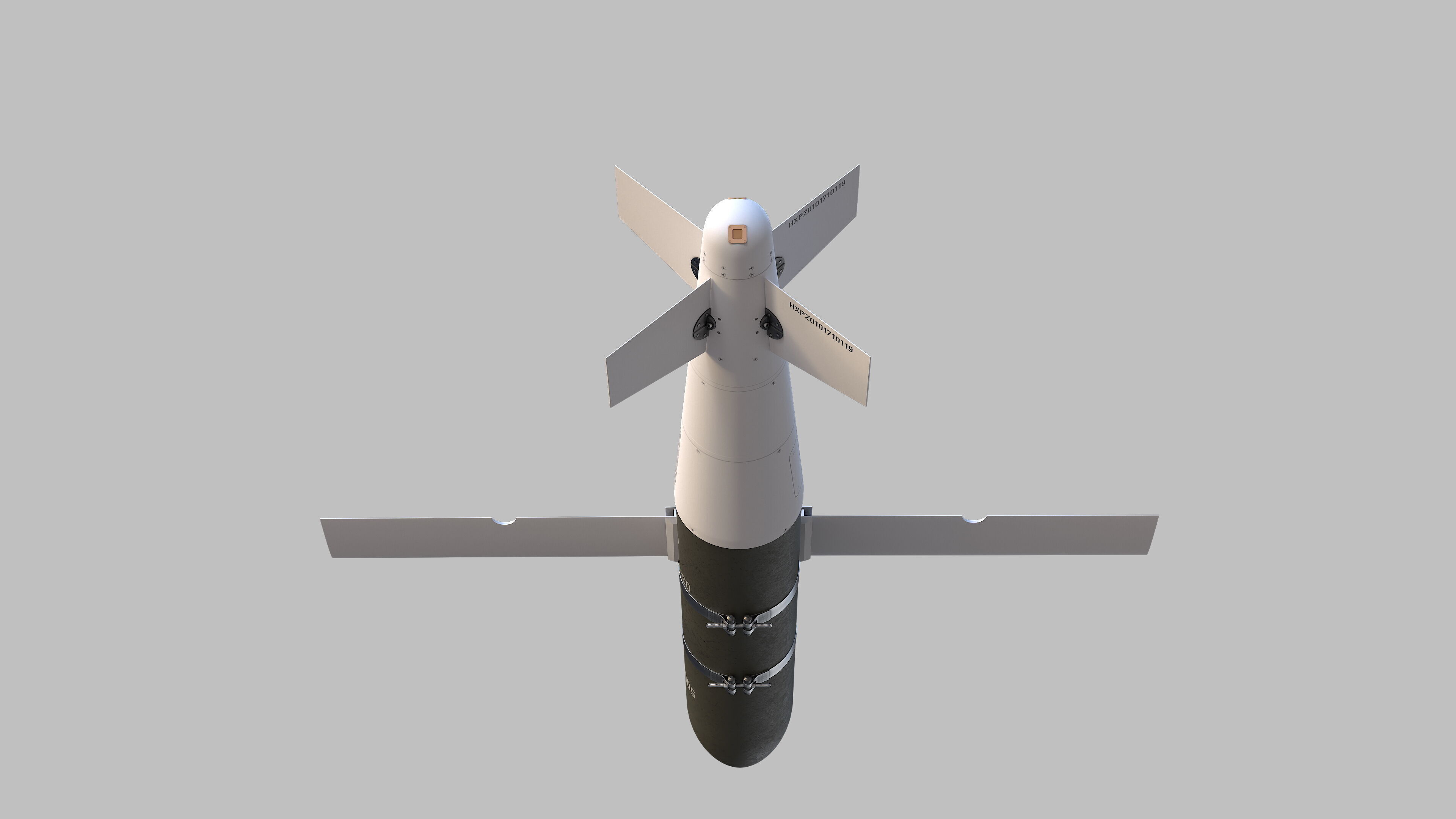 Luoyang CASC LS-6 Low-poly 3D model_8