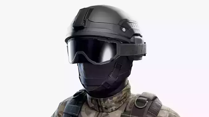 US Modern Support Soldier