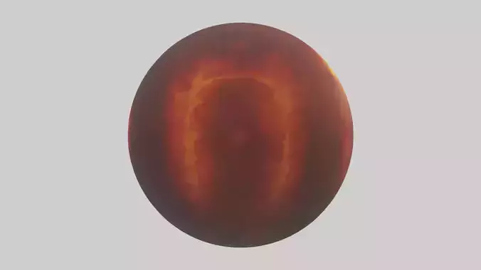 Orb of Fire model 3D model