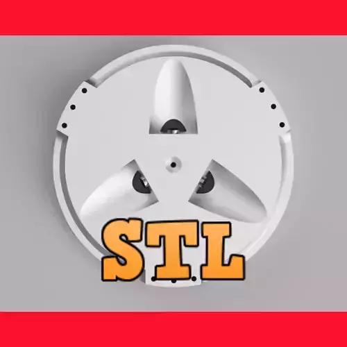 Turbine Injector Greeblie Prop STL Inspired by Star Wars