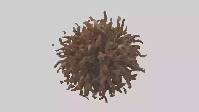 Organic Cluster Sculpture model