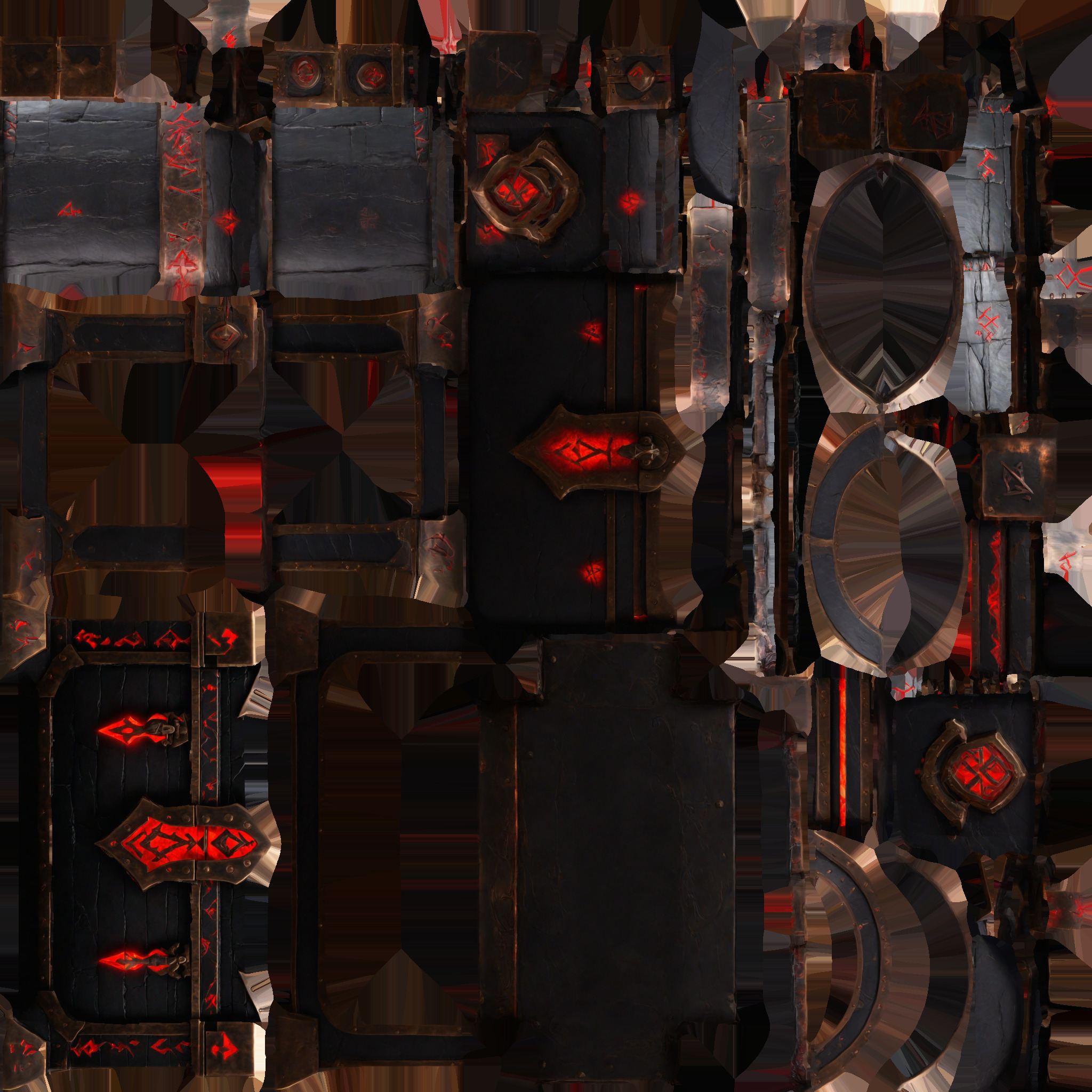 A Legendary Treasure Chest 3D model_11