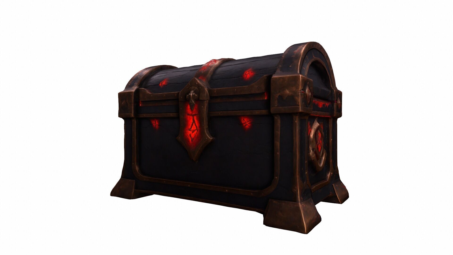 A Legendary Treasure Chest 3D model_6