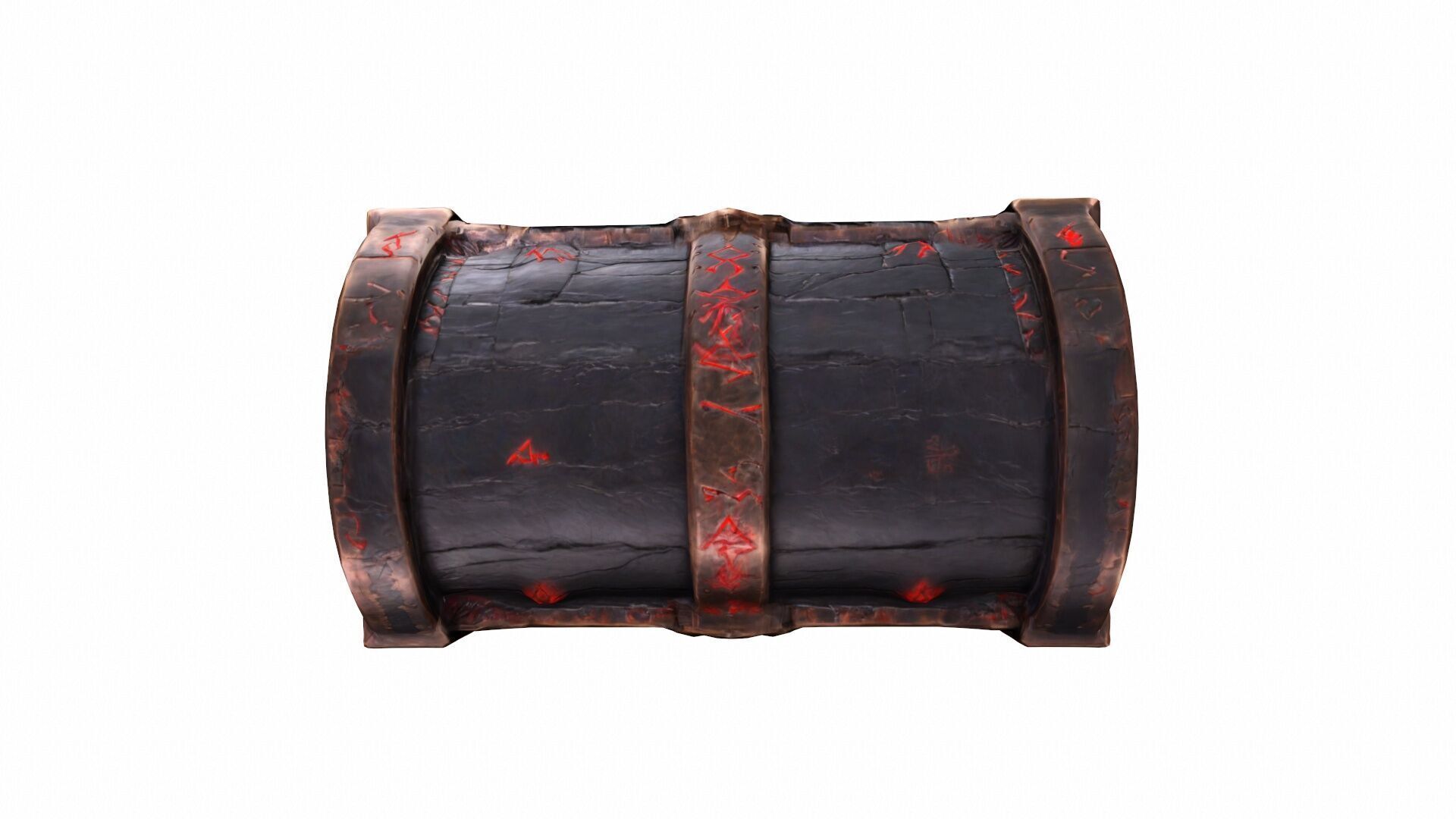 A Legendary Treasure Chest 3D model_7