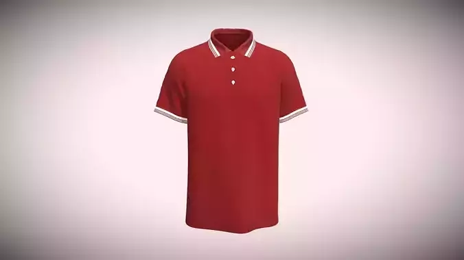 Polo-Tripping Collar In Low Poly