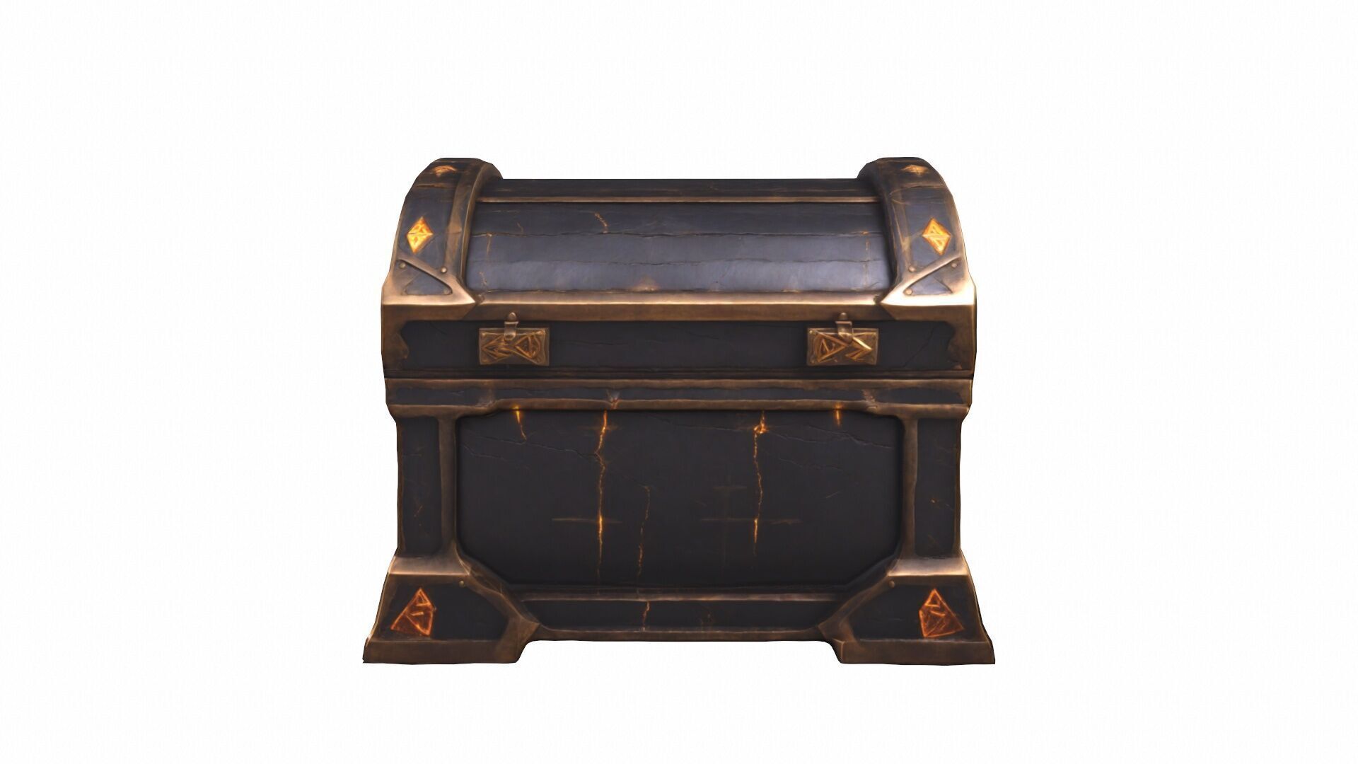 A Legendary Treasure Chest 3D model_3