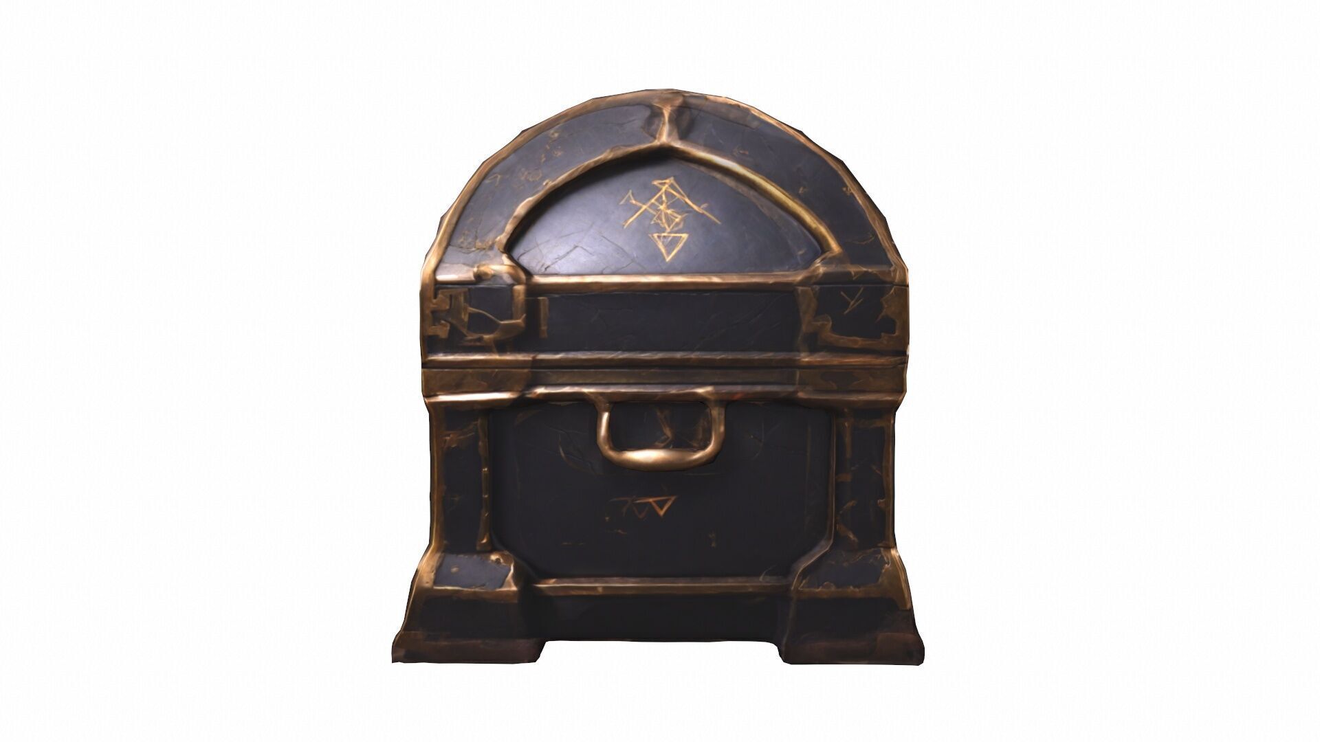 A Legendary Treasure Chest 3D model_4