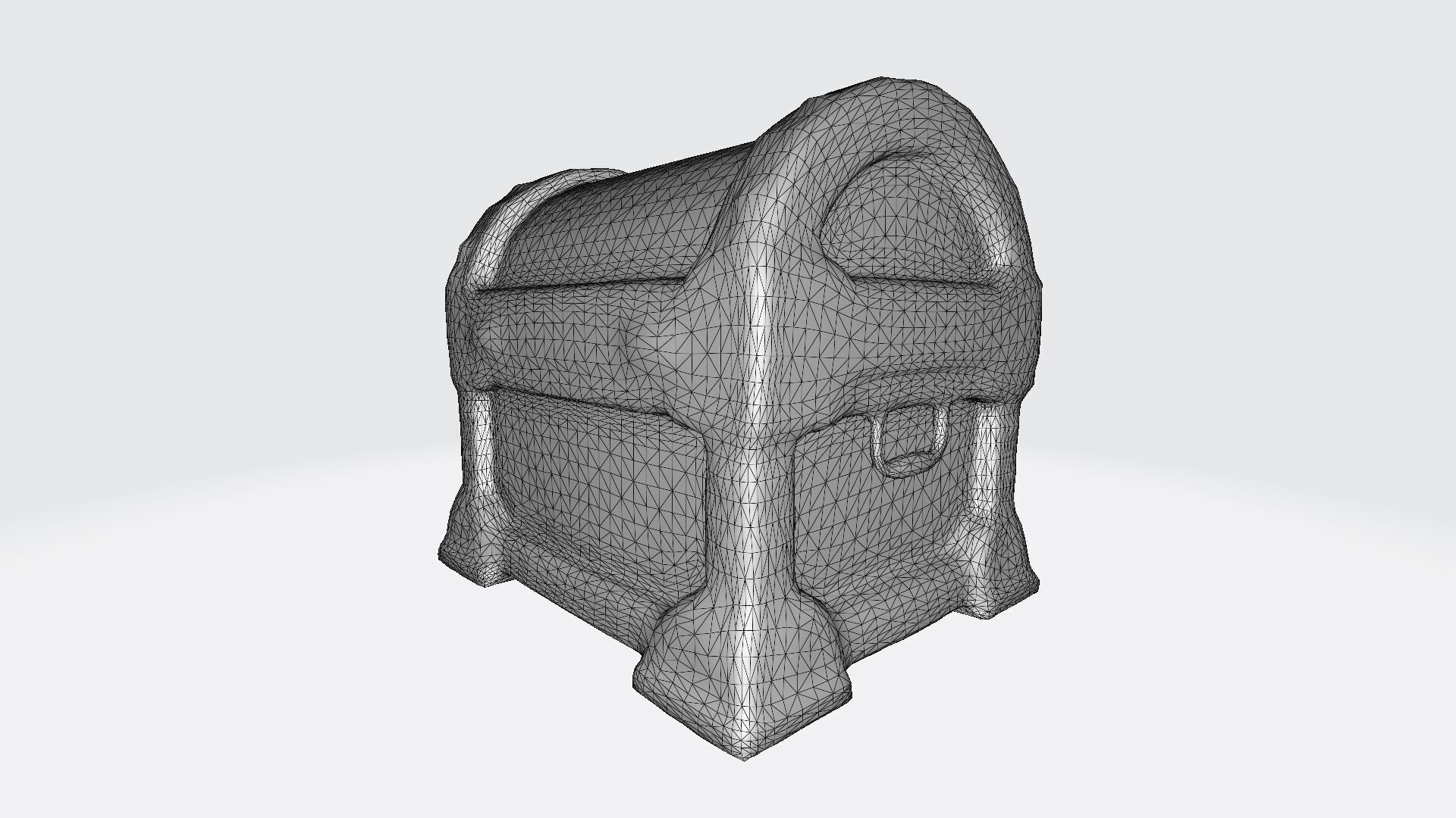 A Legendary Treasure Chest 3D model_9
