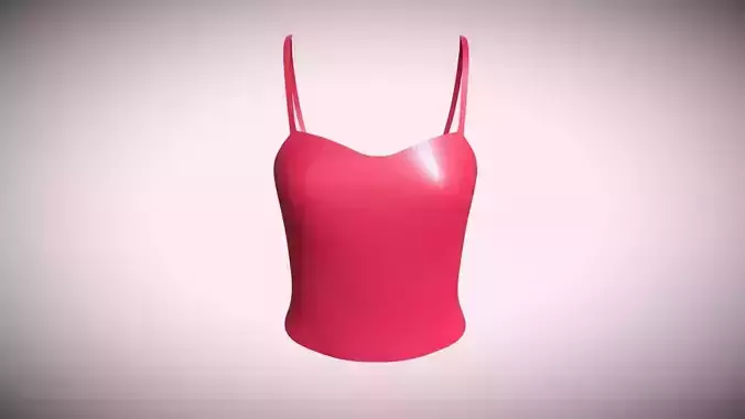 Pretty Bra Tops In Low Poly