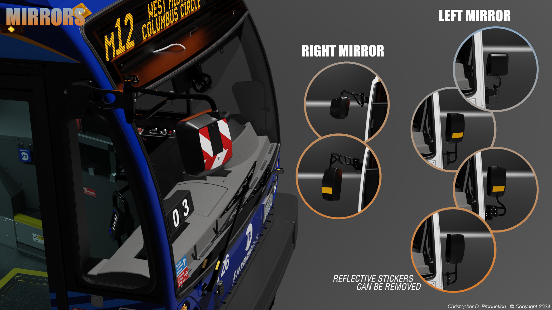 Volvo Group 4th Gen NovaBus LFS Low Floor System Bus PACK 3D model_34