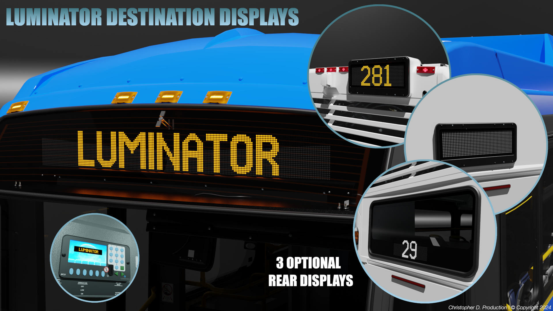 Volvo Group 4th Gen NovaBus LFS Low Floor System Bus PACK 3D model_27