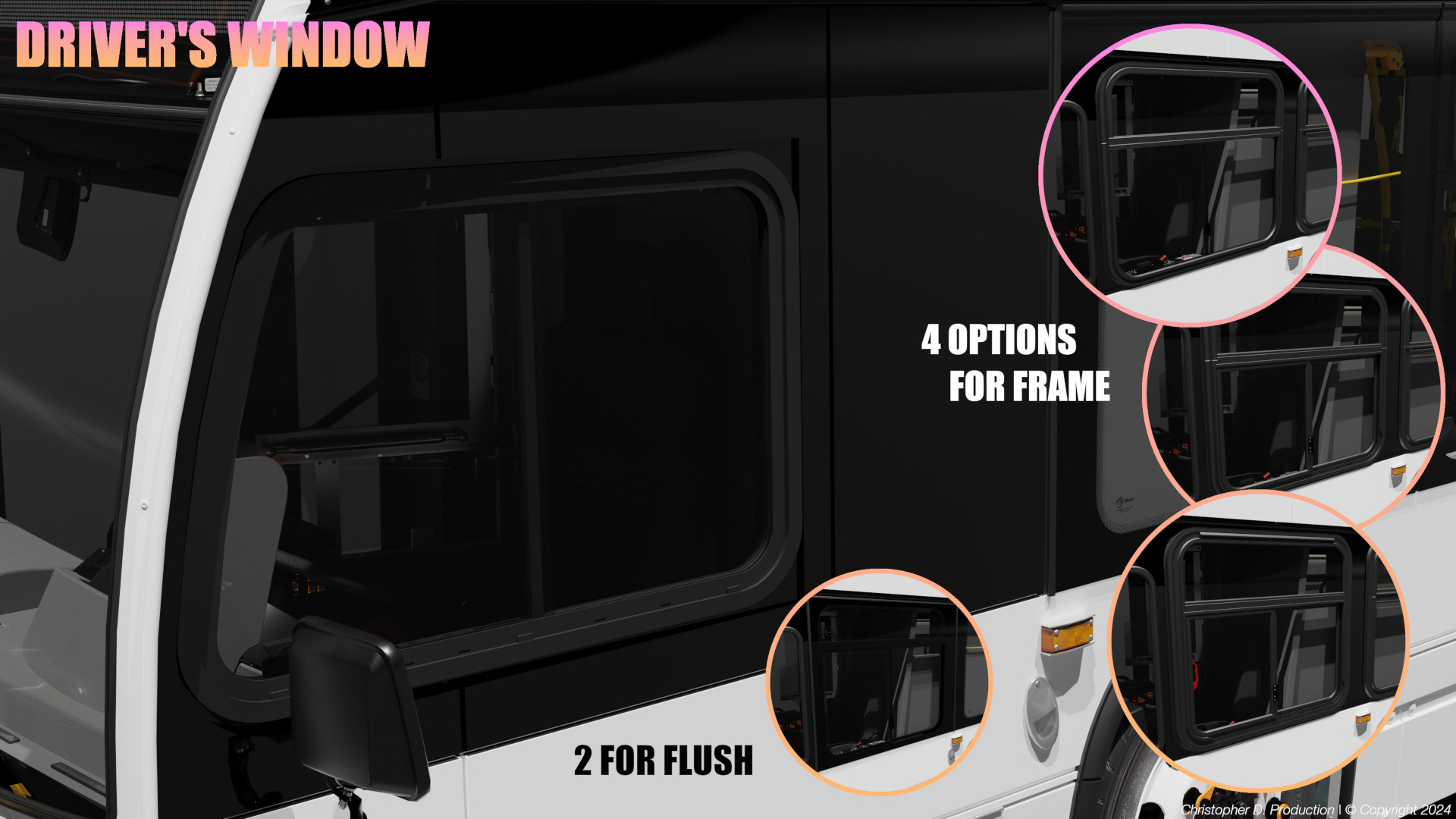 Volvo Group 4th Gen NovaBus LFS Low Floor System Bus PACK 3D model_33