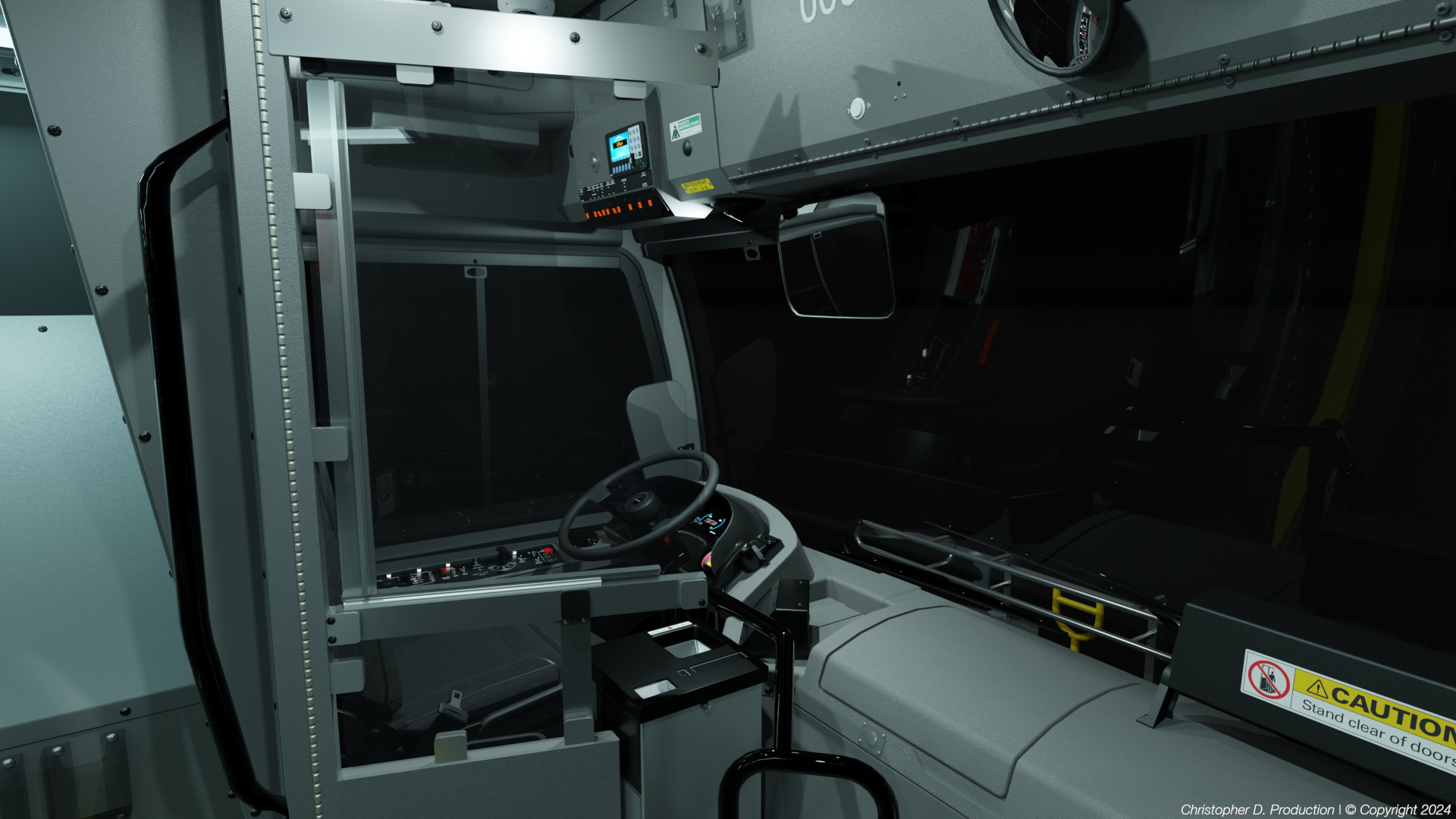 Volvo Group 4th Gen NovaBus LFS Low Floor System Bus PACK 3D model_22