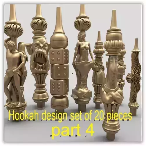 Hookah design set of 20 pieces best