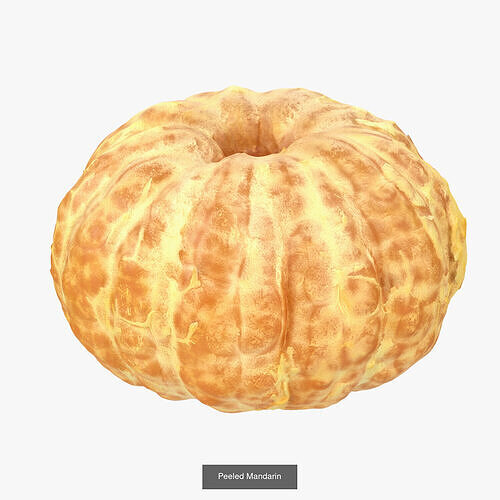Mandarine 3D Model Pack 3