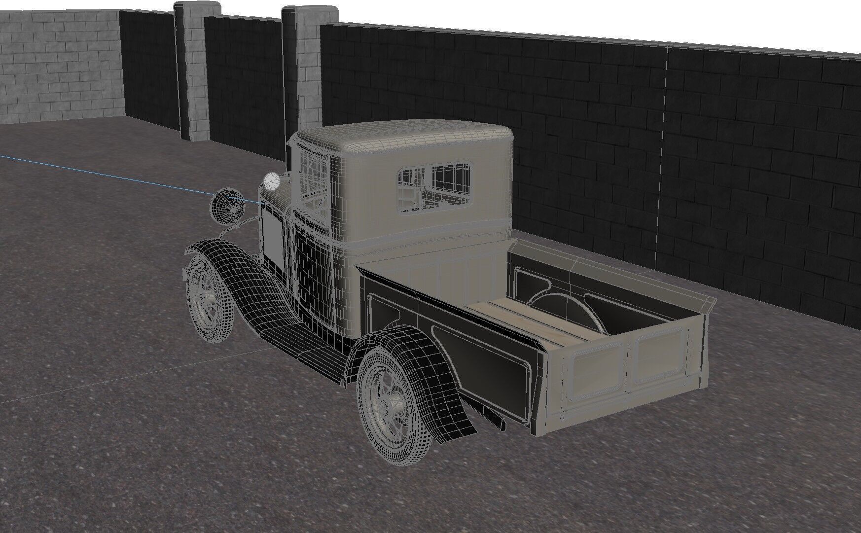 Classic Pickup 3D model_10