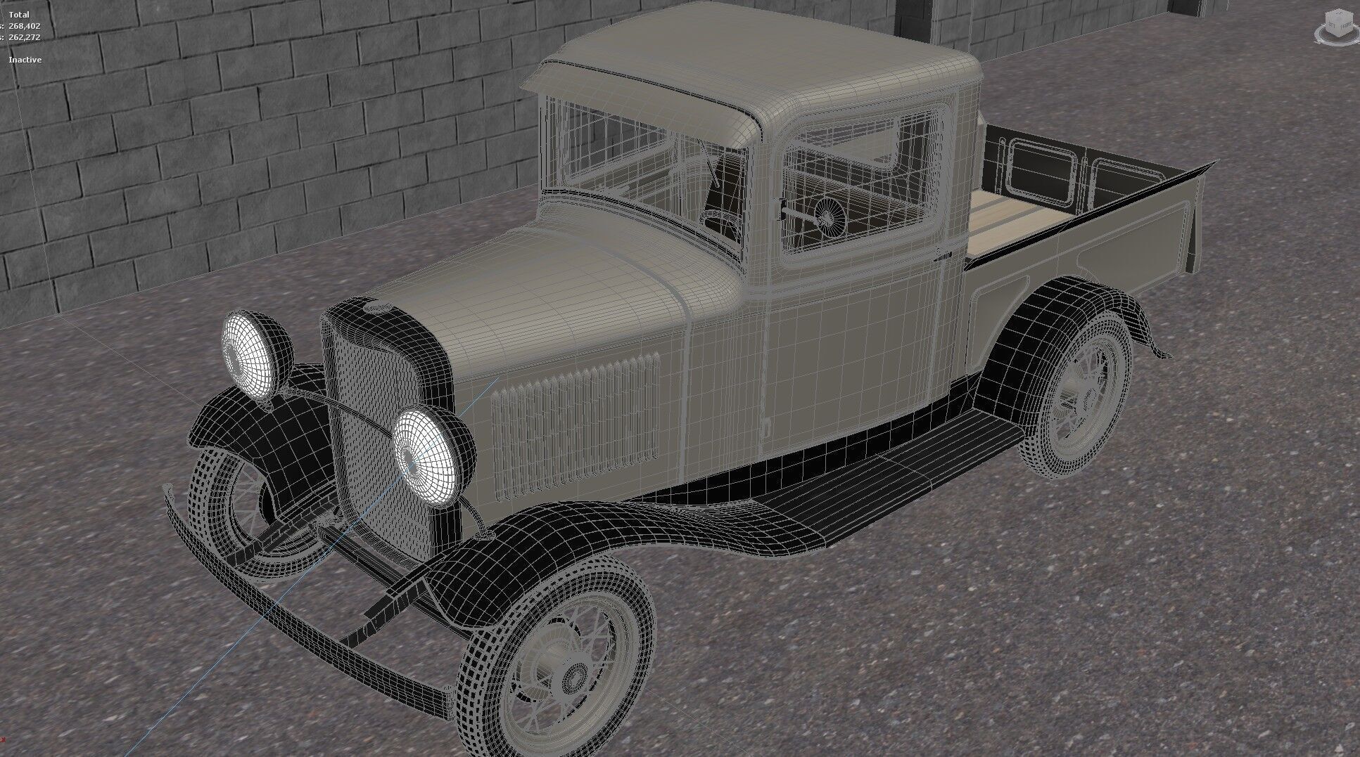 Classic Pickup 3D model_9