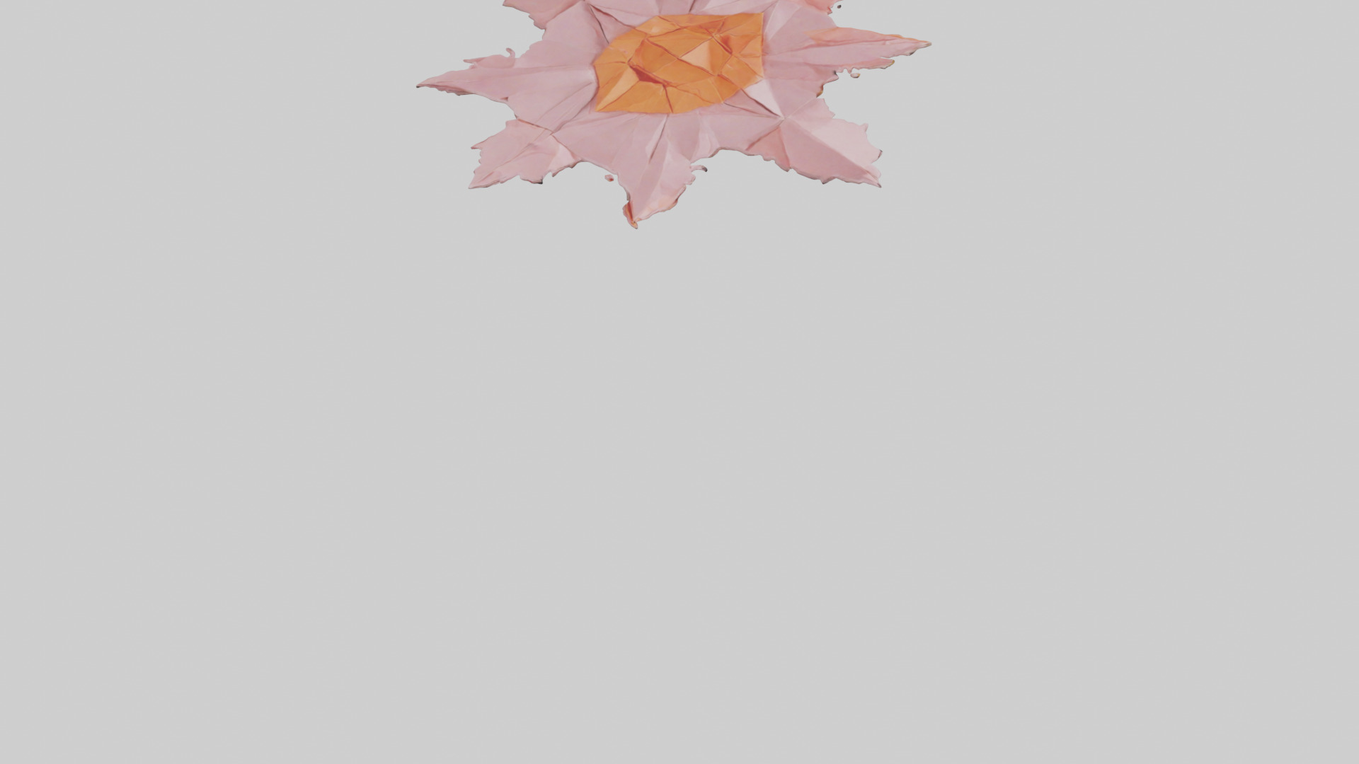 Origami Wall Decorations 3D model_4