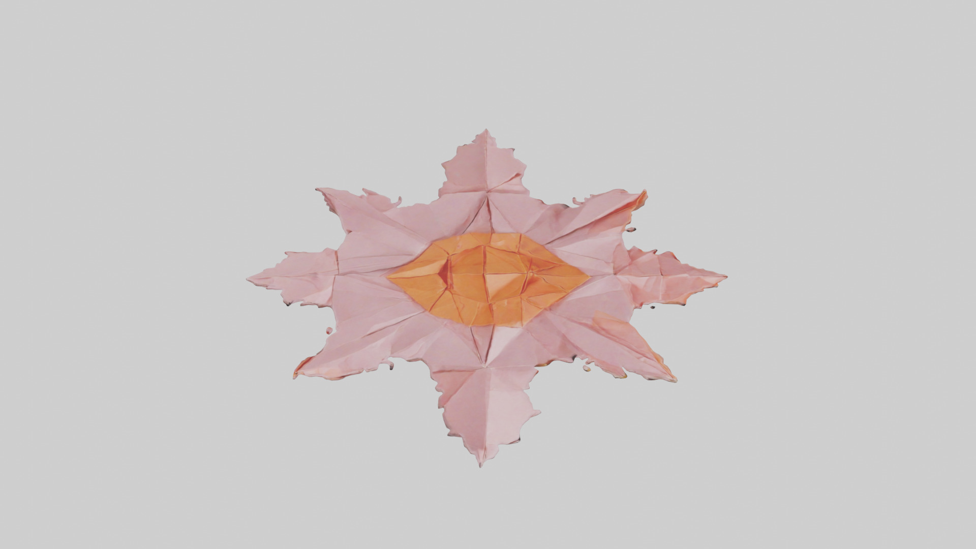 Origami Wall Decorations 3D model_18