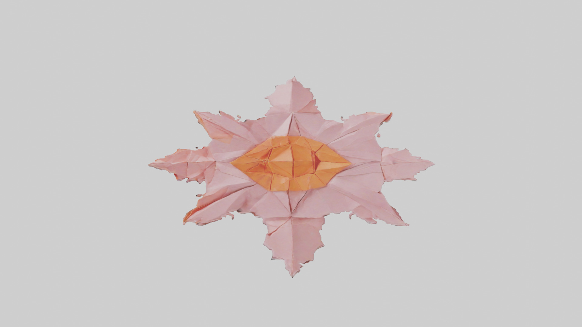 Origami Wall Decorations 3D model_17