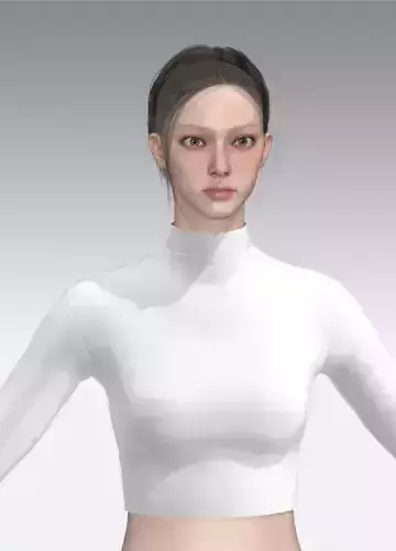 Basic blouse  crop  blouse modern look