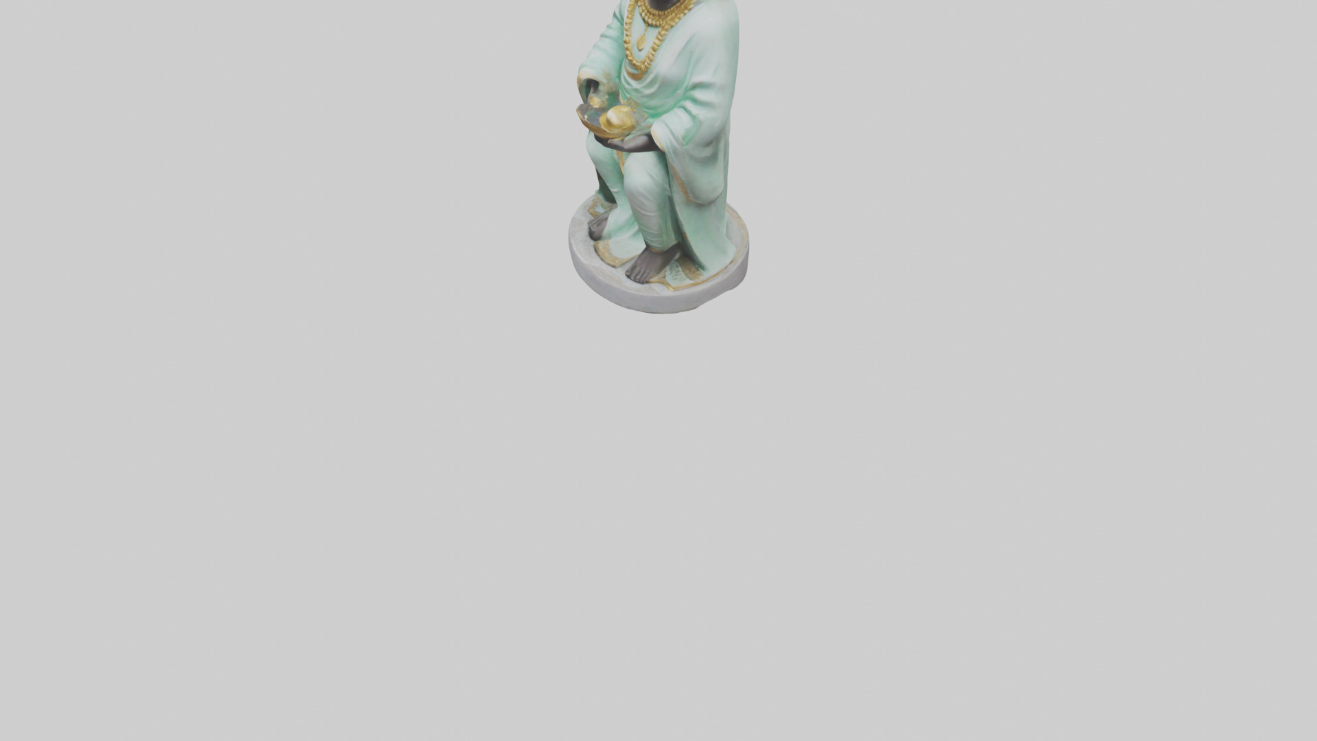 Orunmila statue model 3D model_5