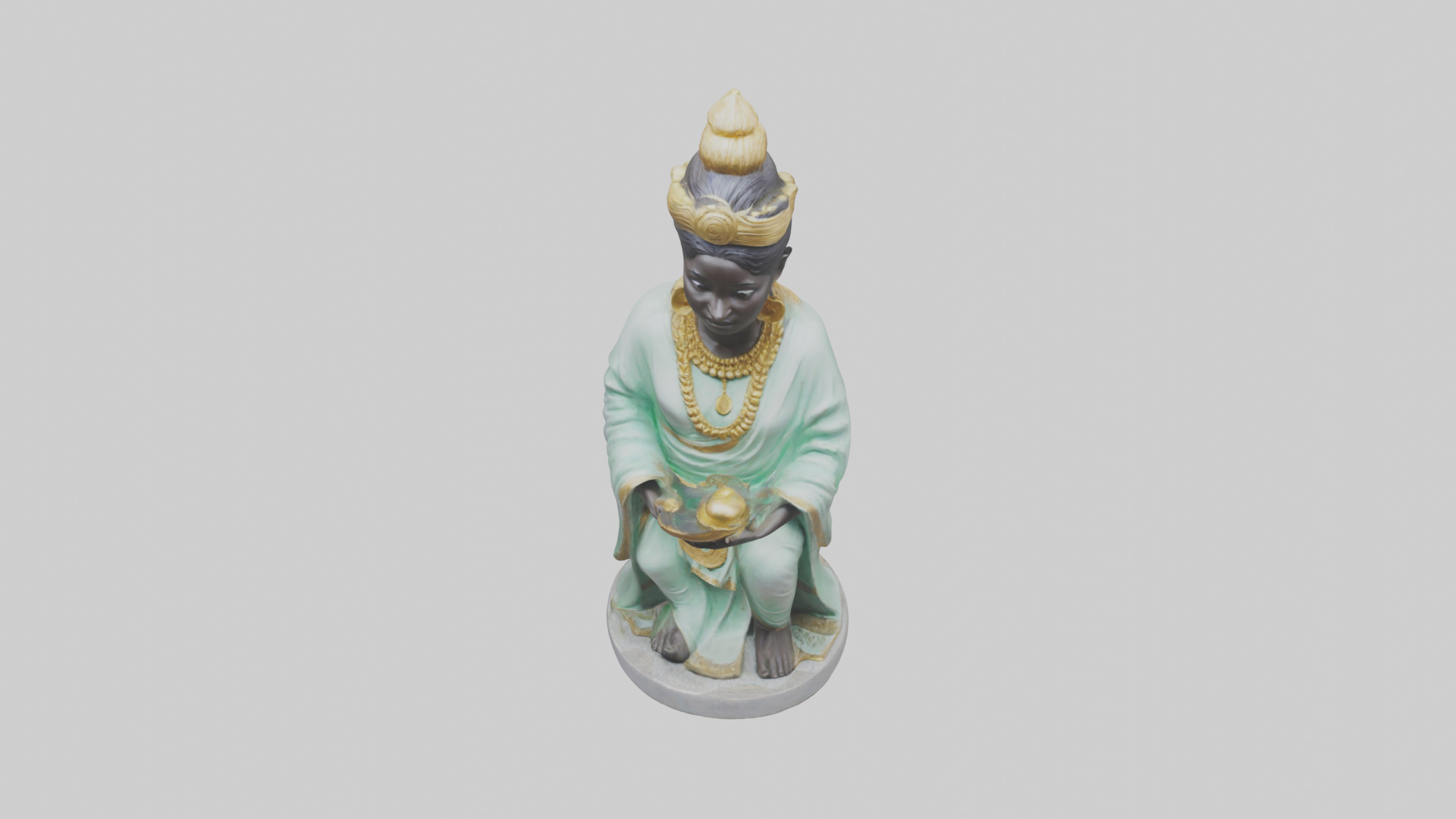 Orunmila statue model 3D model_16