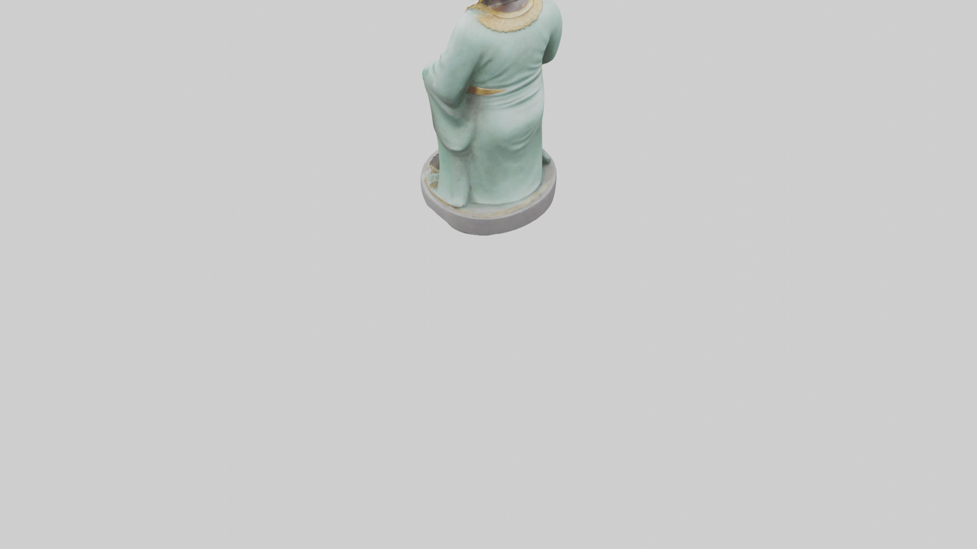Orunmila statue model 3D model_3
