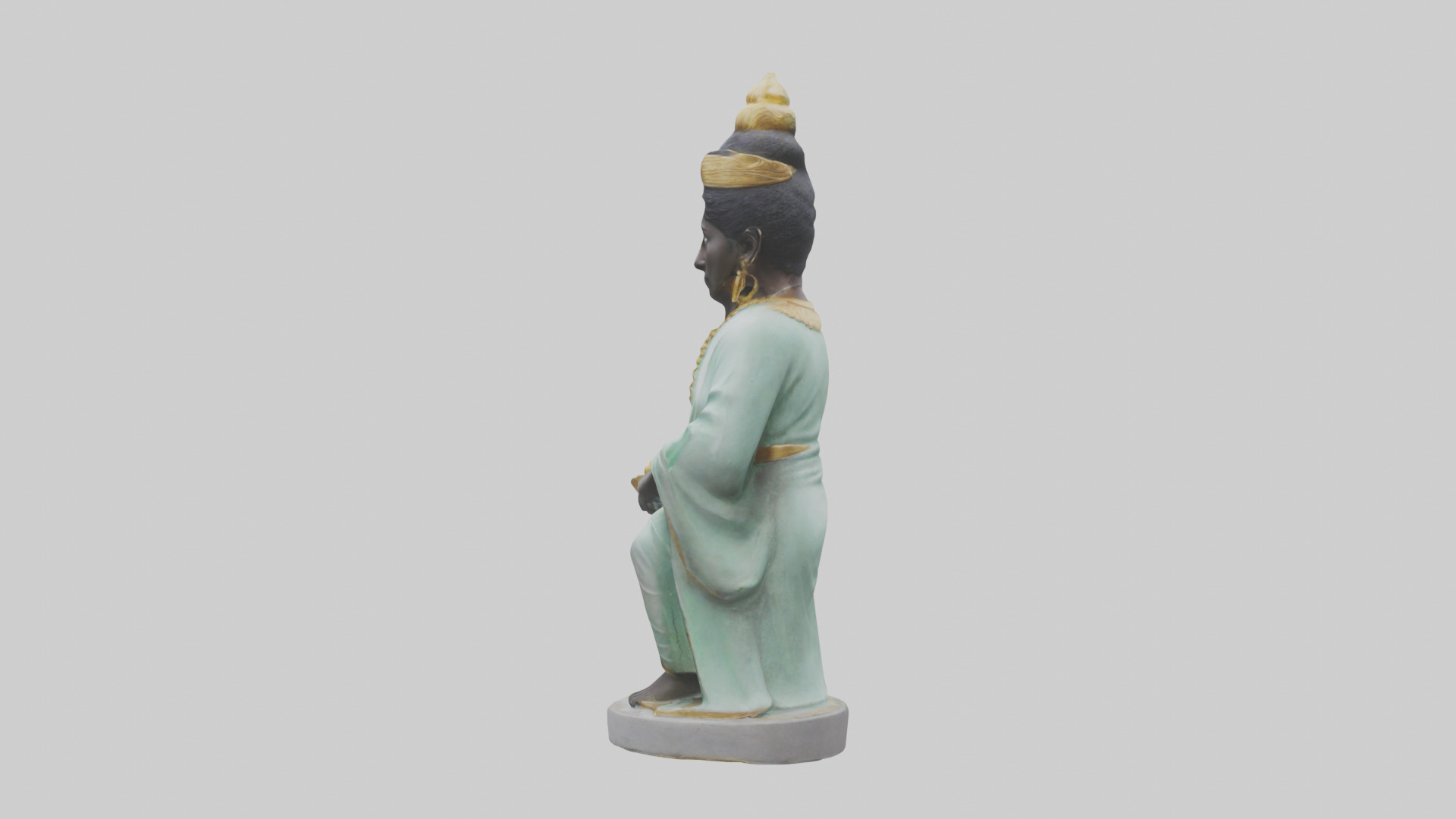 Orunmila statue model 3D model_12