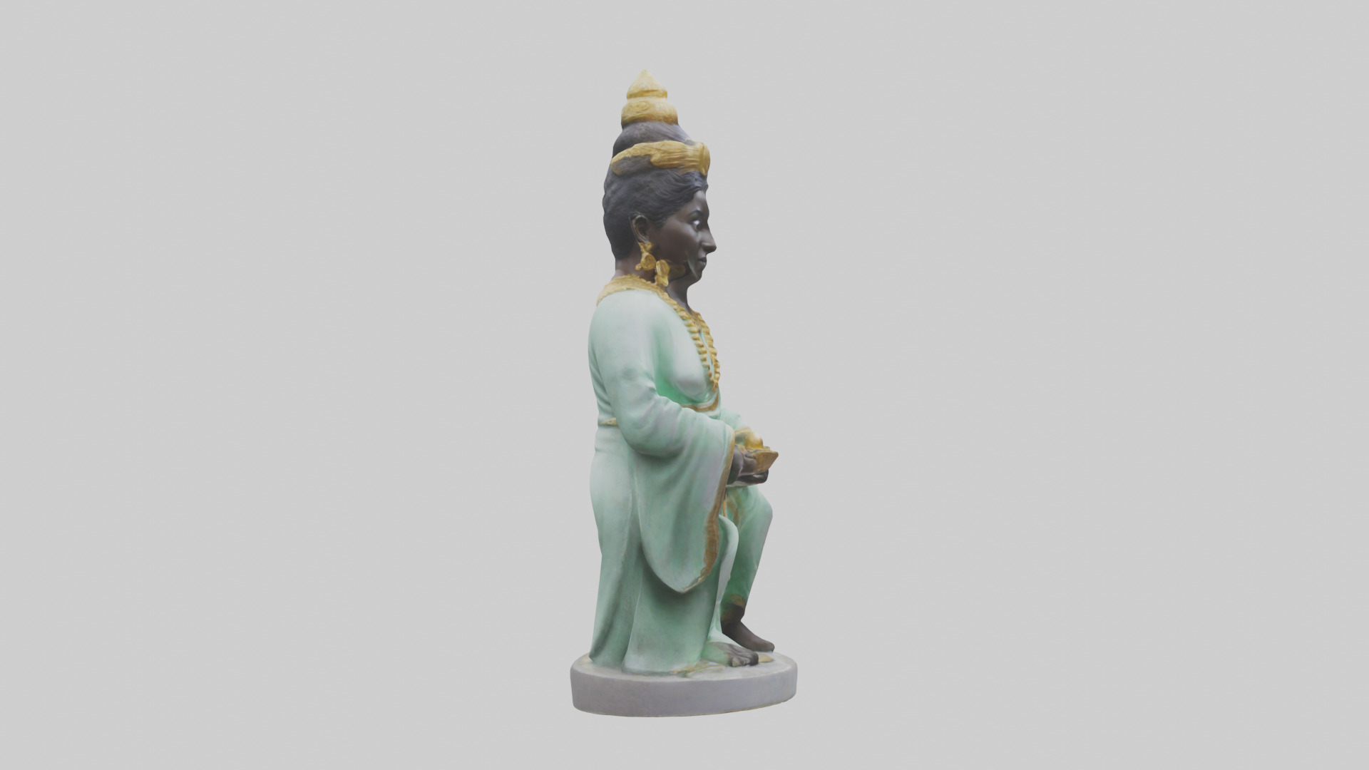 Orunmila statue model 3D model_13