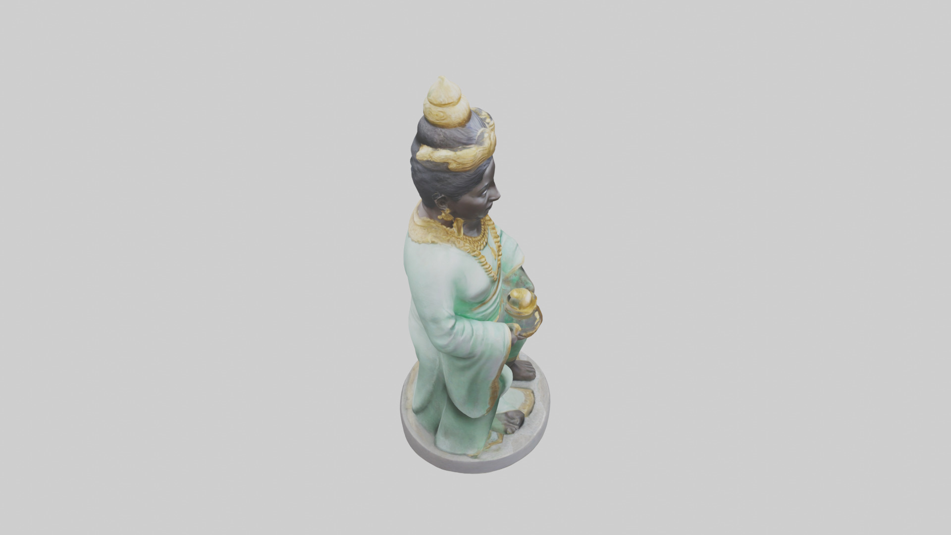Orunmila statue model 3D model_18
