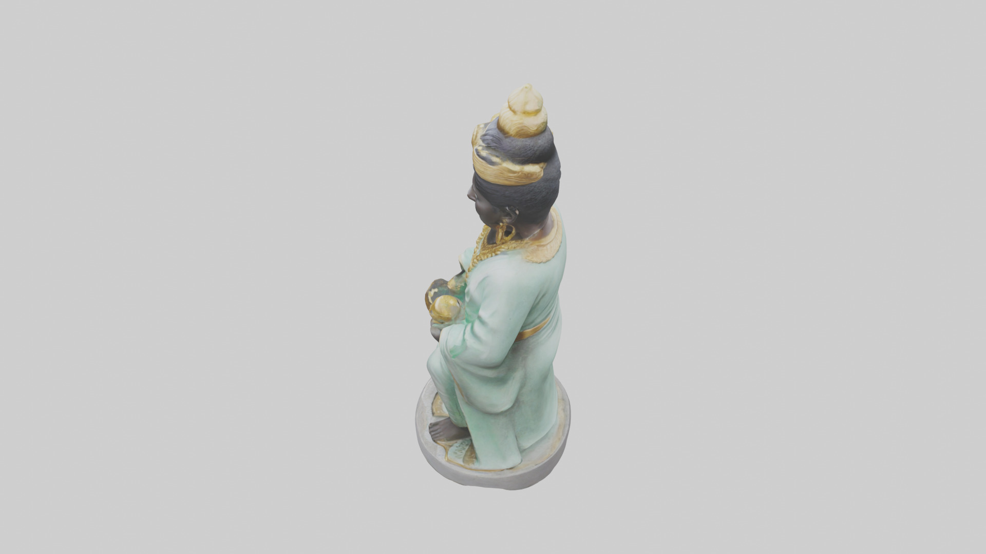 Orunmila statue model 3D model_17