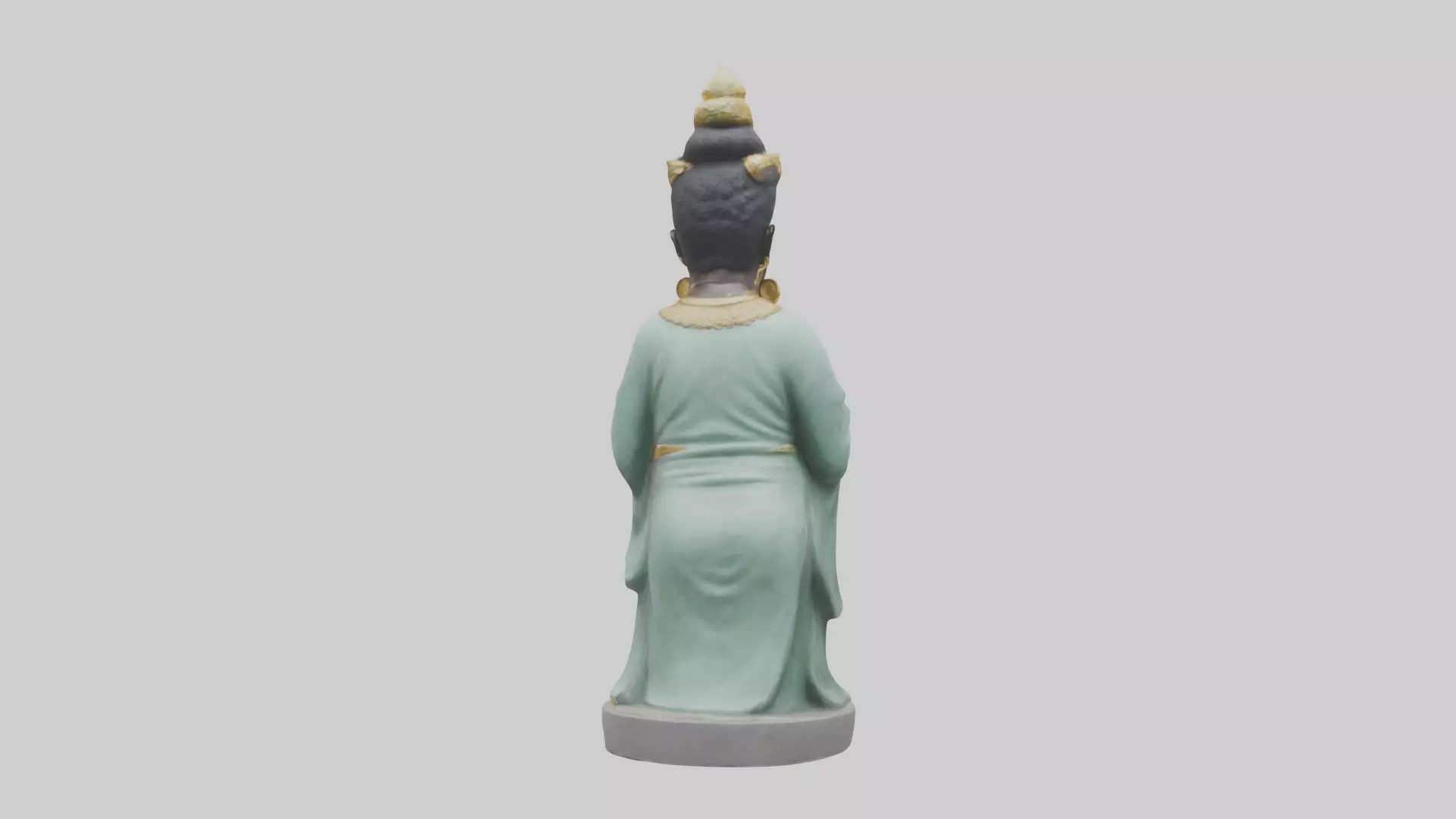 Orunmila statue model 3D model_0