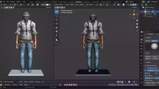 PUBG game model 3D print model