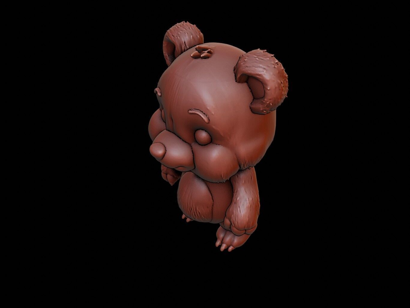 Bear Animal Cartoon 3D print model_1