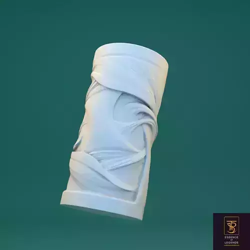 Sculptural candle design - Model W3 Flow 1