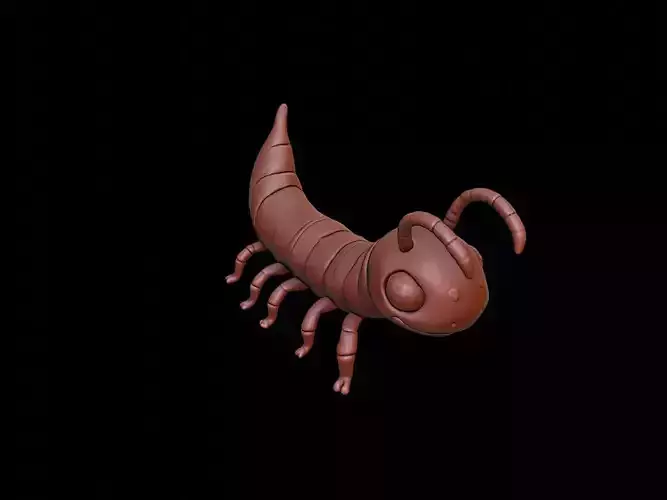 Centipede Animal Cartoon