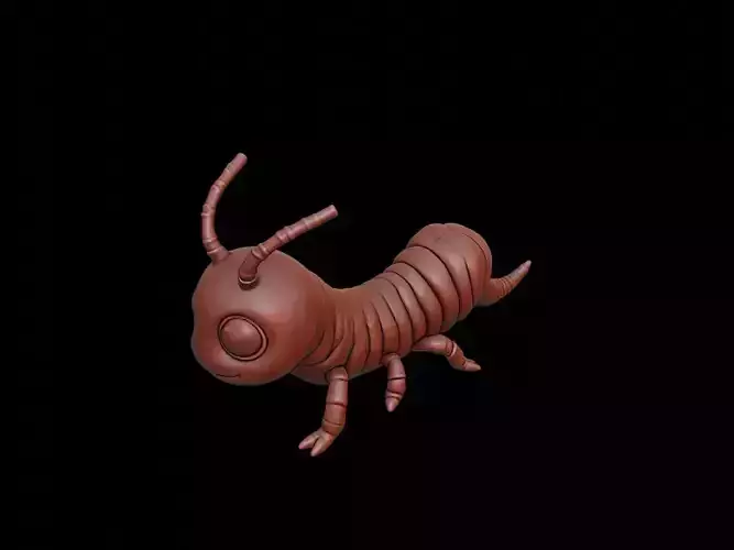 Centipede Animal Cartoon