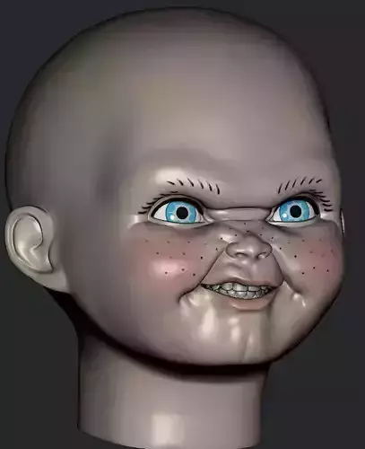 CHUCKY EVIL FACE CHILDS PLAY 2