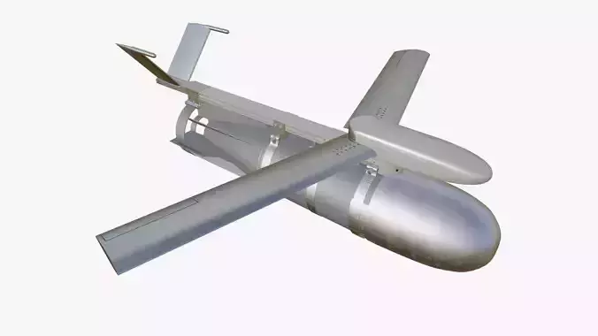 FAB-1500M54 UMPK Russian 1500KG Glide Bomb Game Ready PBR