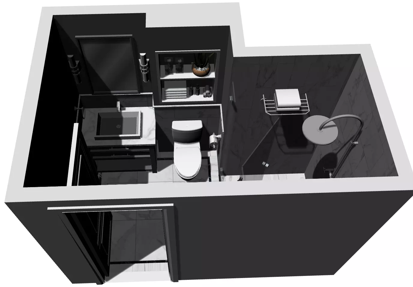 Home interior design 3D model_0
