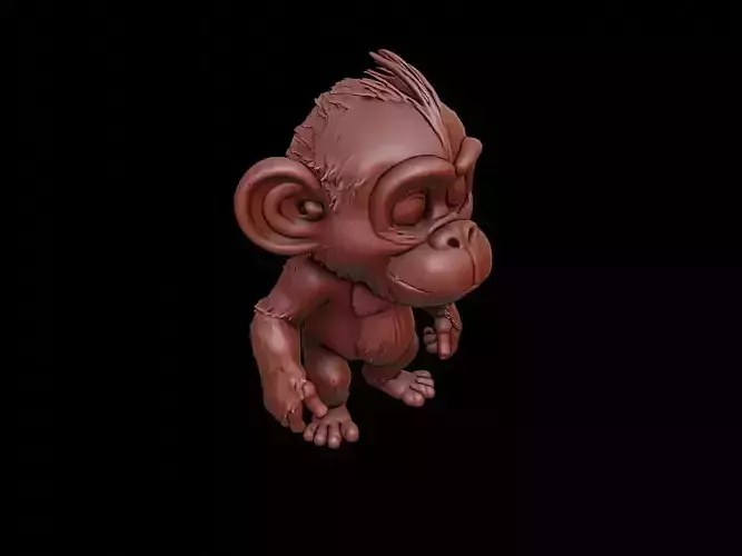 Chimpanzee Animal Cartoon