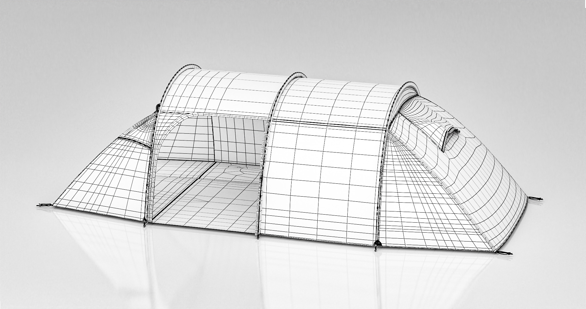 Camping Tent 3D model_2