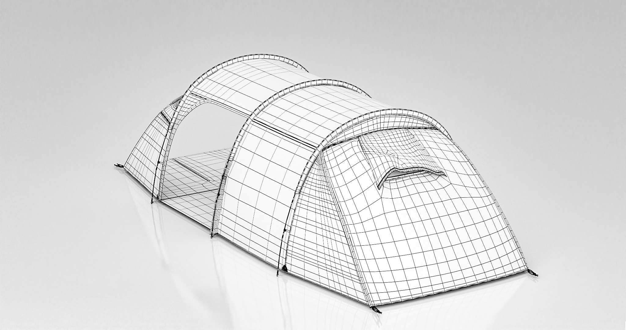 Camping Tent 3D model_6