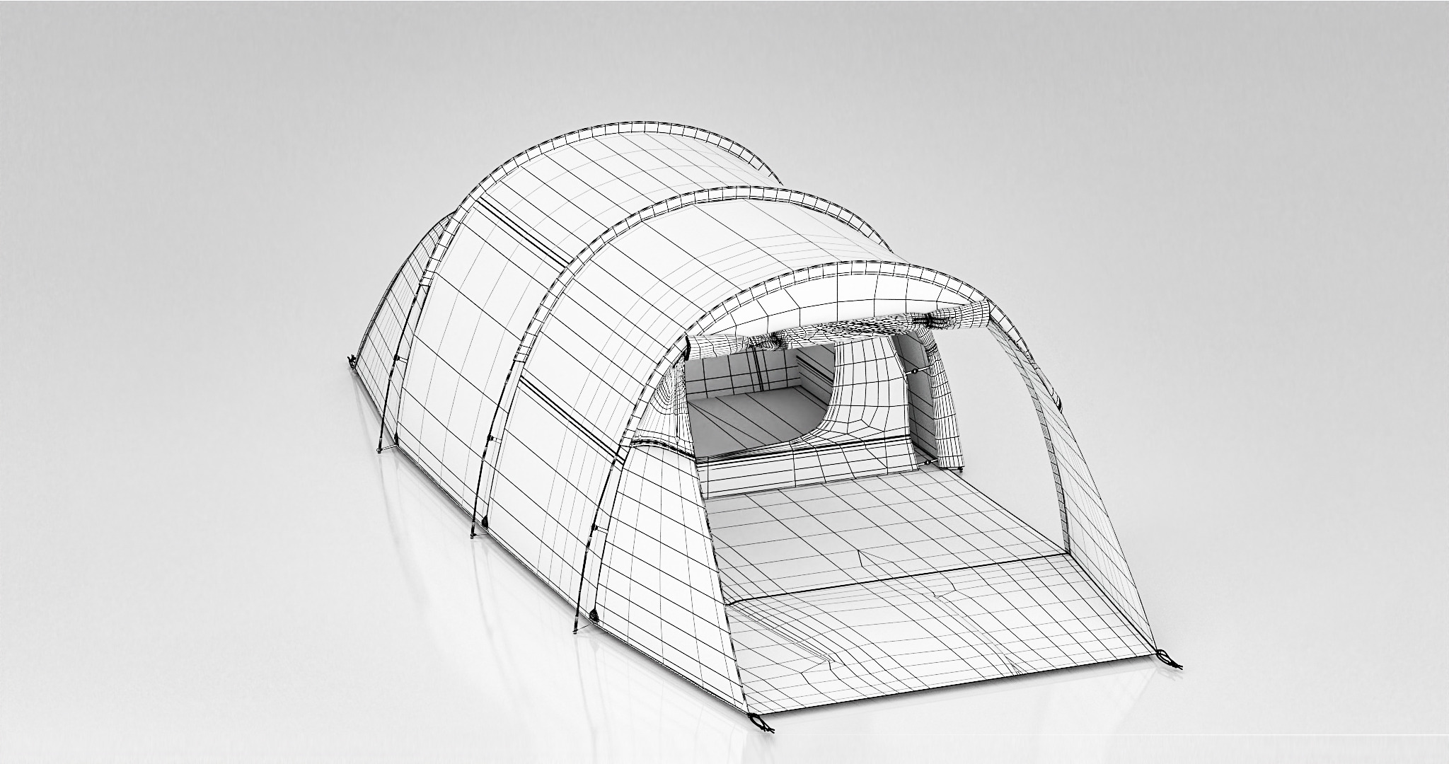 Camping Tent 3D model_8
