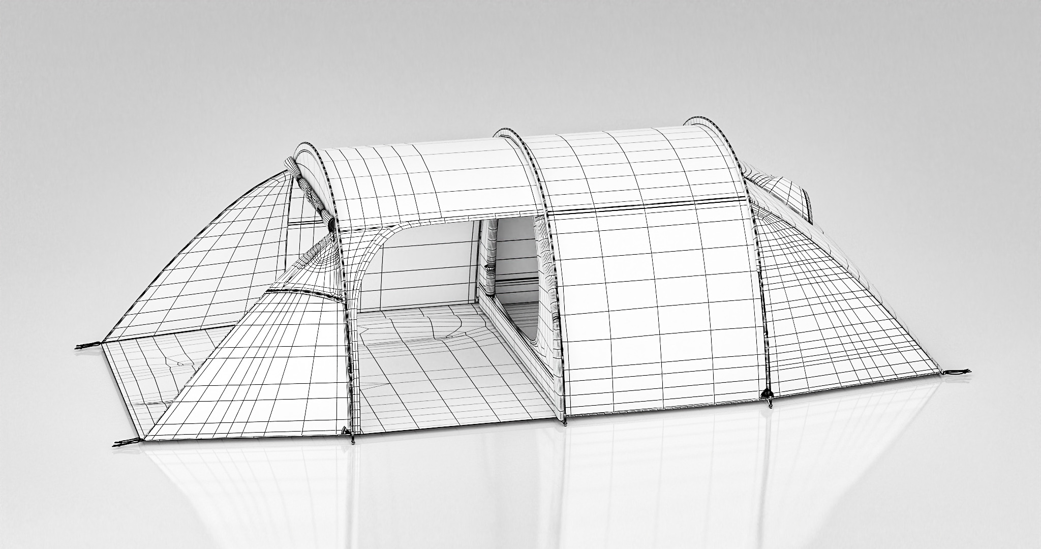 Camping Tent 3D model_9