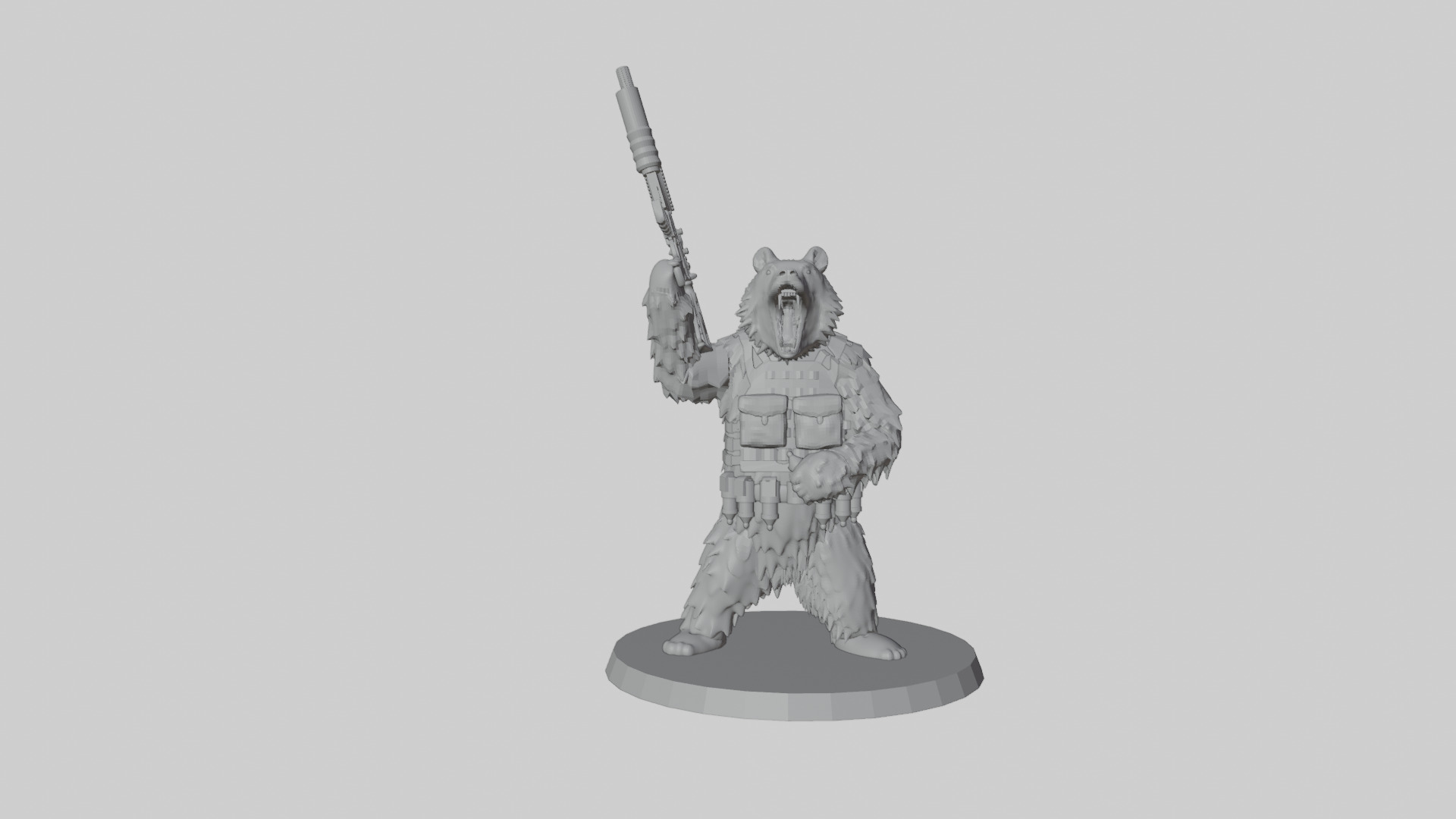 Tactical Mama Bear 3D print model_10