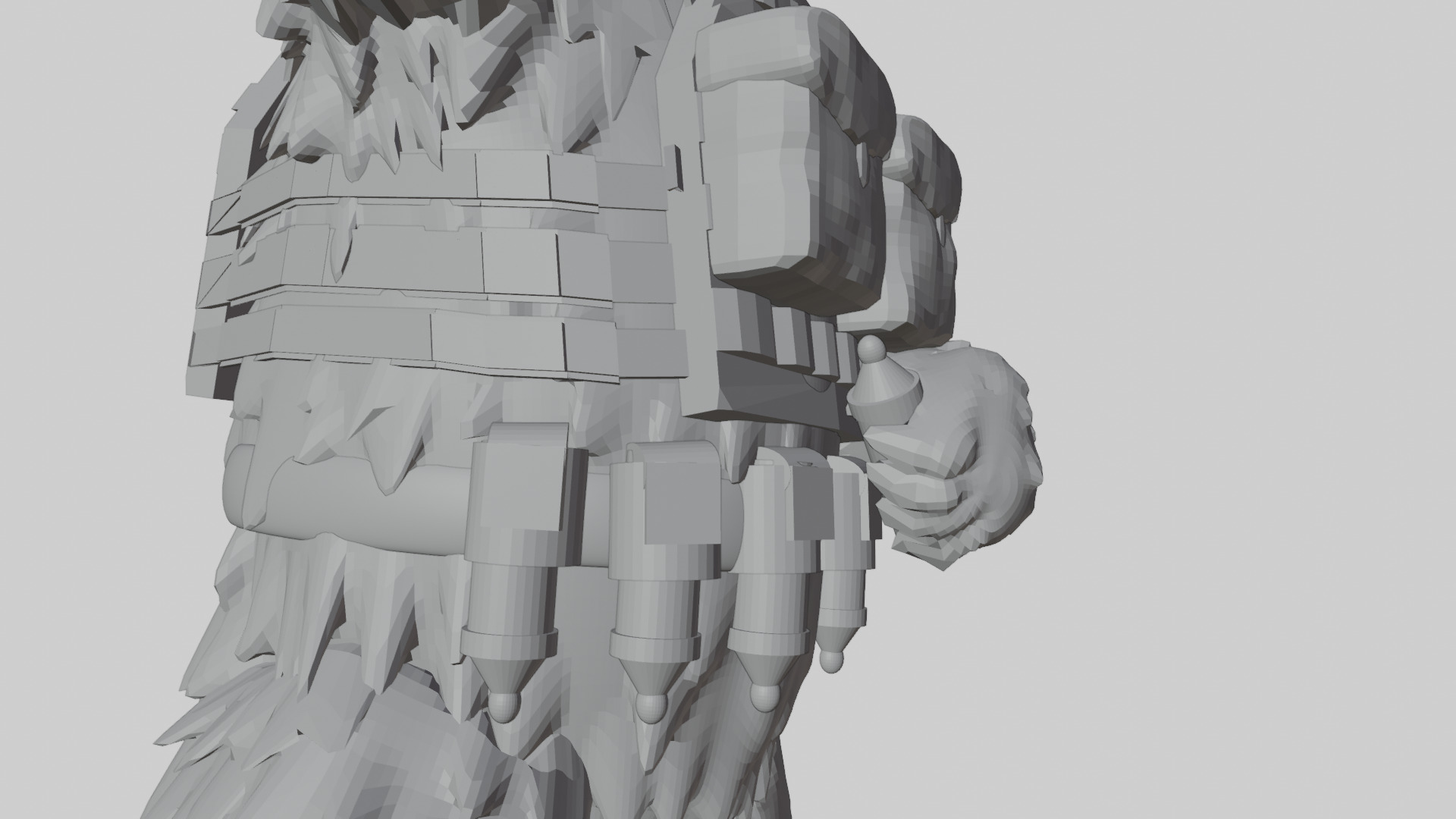 Tactical Mama Bear 3D print model_2