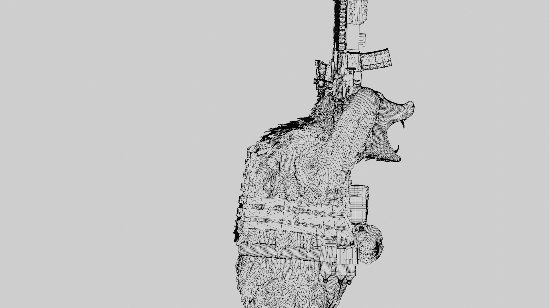 Tactical Mama Bear 3D print model_13