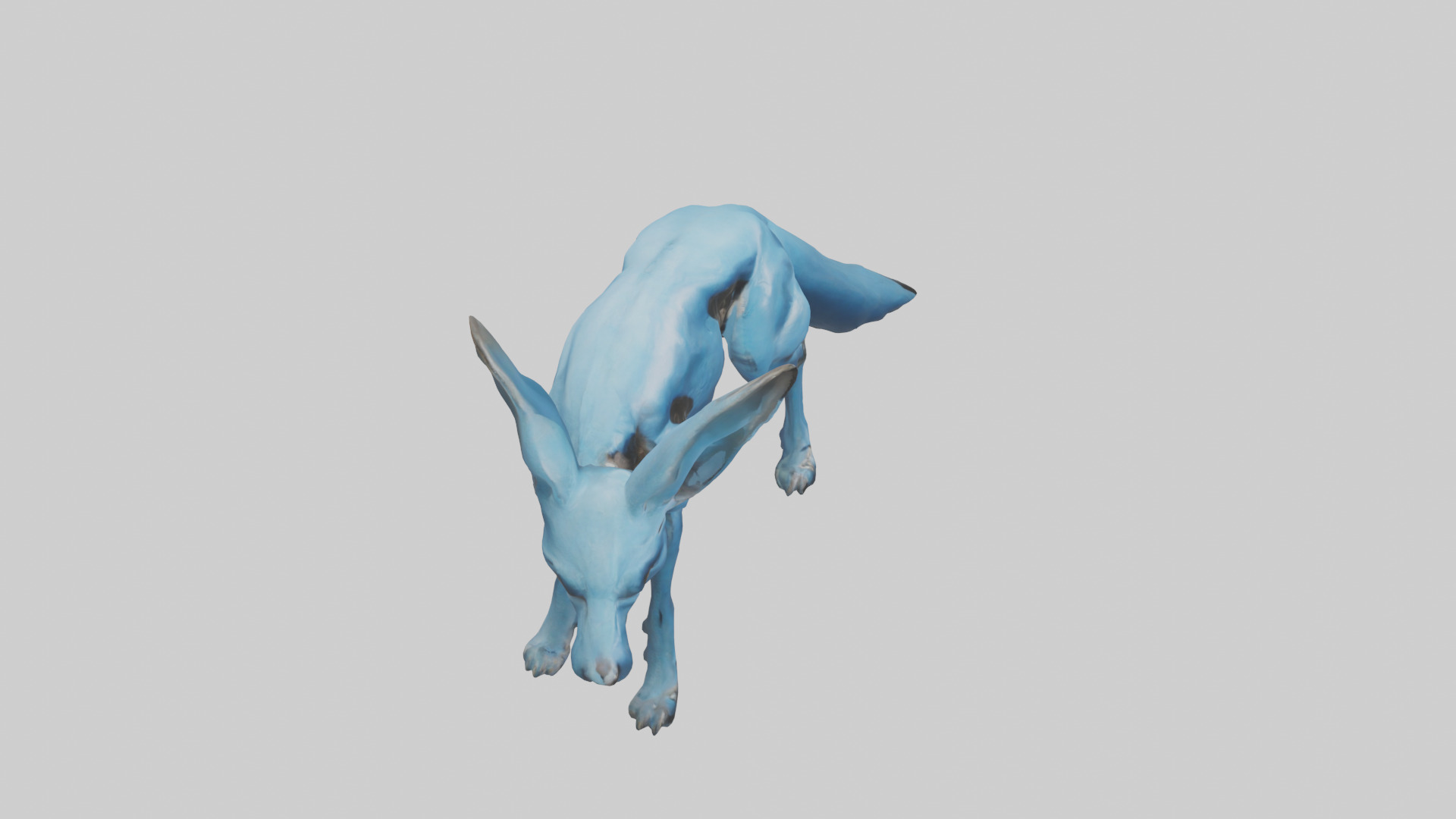 Otocyon Prowling model 3D model_18
